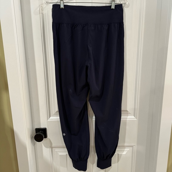 Lululemon Get Ready Navy Blue Swift Jogger Pants Size 8 - Picture 7 of 8